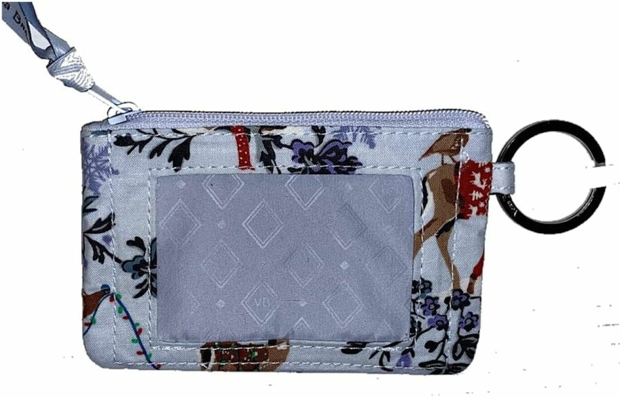 Vera Bradley Vera Bradley Zip Id Case, Merry Mischief Snow Day | Card & ID Cases