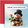 Huxters Huxters Valentines Cards For Wife Spudtacular Wife Happy Birhday Card For Her Women - Wife Valentines 14.8Cm (Wife) | Card & ID Cases