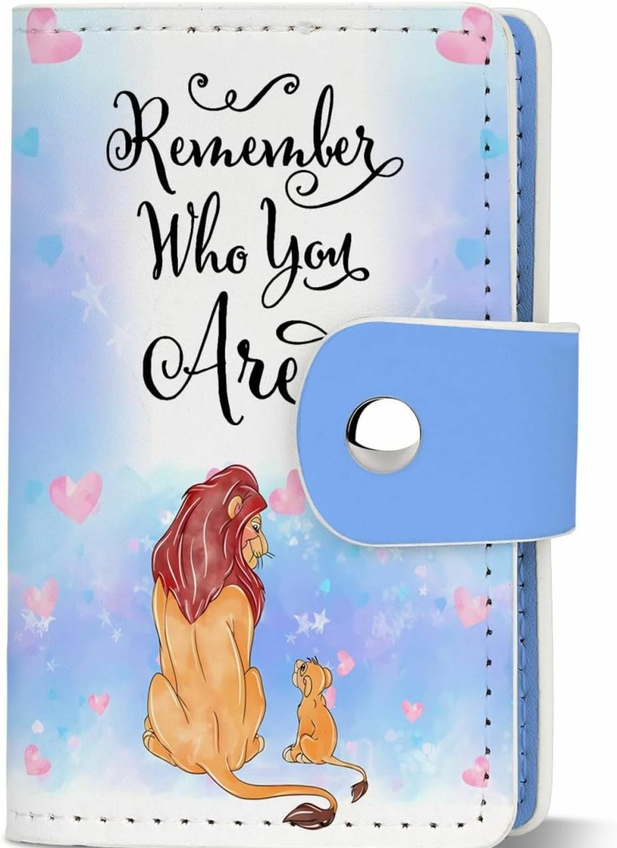 KBVWHW Kbvwhw Cartoon Lover Gift Movie Fans Card Holder Princess Gift Christmas Git For Women (Remember Who You Are Ch) | Card & ID Cases