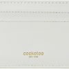 Cockatoo Cockatoo Women'S Leather Minimalist Card Case Front Pocket Wallet (Lemon Butter) | Card & ID Cases