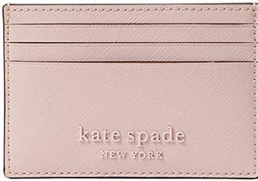 Kate Spade New York Kate Spade Cameron Monotone Small Slim Card Holder Wallet In Tutu Pink | Card & ID Cases