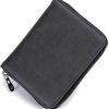 EASTNIGHTS Eastnights Genuine Leather Credit Card Holder Case Rfid Card Wallet Travel Passport Wallet | Card & ID Cases