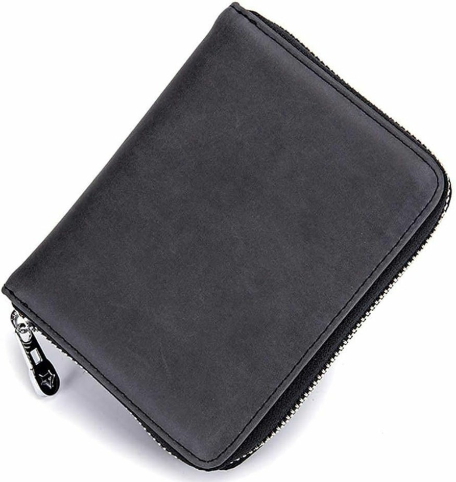 EASTNIGHTS Eastnights Genuine Leather Credit Card Holder Case Rfid Card Wallet Travel Passport Wallet | Card & ID Cases