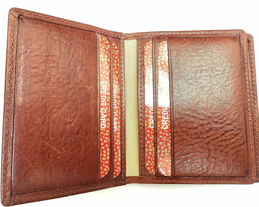 Generic Vera Pelle Card Holder Genuine Italian Leather 6 Cards Made In Italy | Card & ID Cases