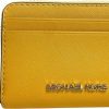 Michael Kors Michael Kors Jet Set Travel Medium Zip Around Card Case (Navy) | Card & ID Cases