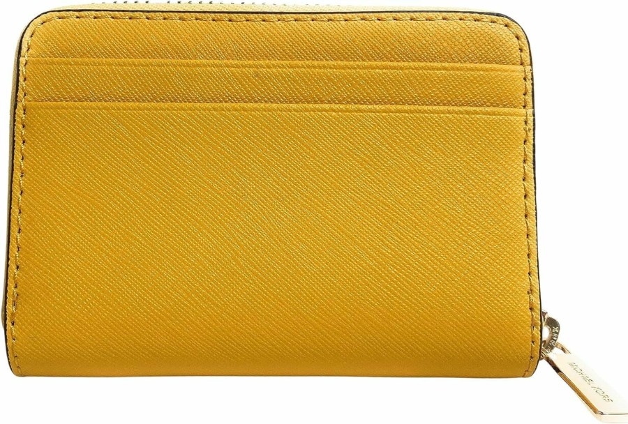 Michael Kors Michael Kors Jet Set Travel Medium Zip Around Card Case (Navy) | Card & ID Cases