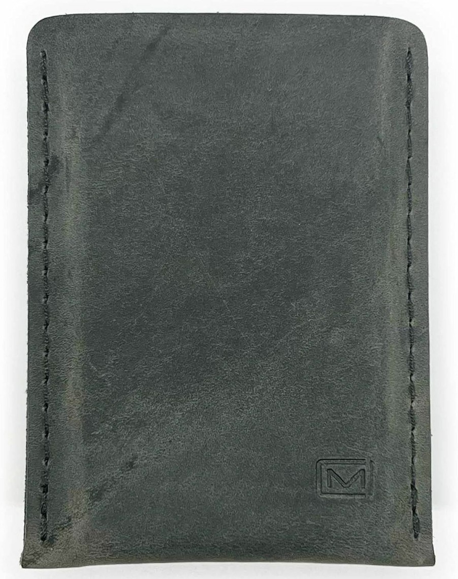 Modern Carry Modern Carry Leather Minimal Card Holder, Minimalist Wallet For Men & Women, Thin Credit Card Holder, Small Business Card Holder, Card Holder Wallet, Front Pocket Card Wallet - Full Protection (Black) | Card & ID Cases