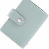 Teensery Teensery Rfid Blocking Credit Card Holder Pu Leather Credit Card Case Organizer With 26 Slots For Women (Green) | Card & ID Cases