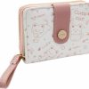 WisePoint Wisepoint Credit Card Wallet, Pu Leather Credit Card Holder Cute Card Holder Wallet With Handle And Cat Pattern, Multiple Card Slots Women'S Wallets For Card, Cash, Change (Pink) | Card & ID Cases