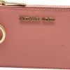 Michael Kors Michael Kors Jet Set Travel Small Top Zip Coin Pouch With Id Holder Leather Wallet Primrose | Card & ID Cases