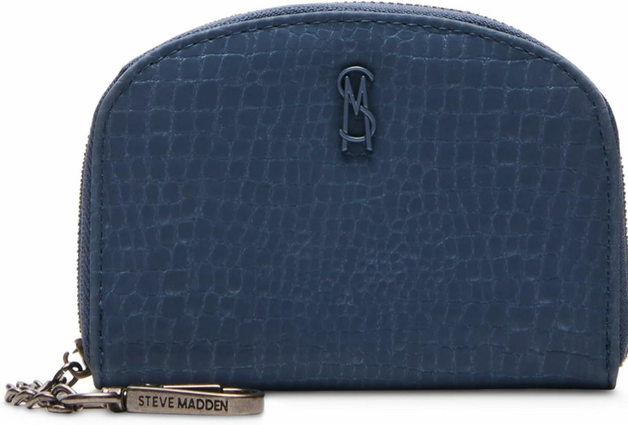 Steve Madden Steve Madden Women'S Bjadez Card Case Wallet, Blue, One Size | Card & ID Cases