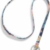 Vera Bradley Vera Bradley Cotton Breakaway Lanyard, Flamingo Garden | Card & ID Cases