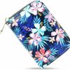 MOYYO Moyyo Rfid Credit Card Holder Case Leather Printed Zipper Card Case Wallet For Women Girls | Card & ID Cases