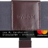 VBAX Vbax Elastic Wallet - Small Minimalists Slim Front Pocket Credit Card Holder For Men & Women (Black, Genuine Soft Leather) | Card & ID Cases