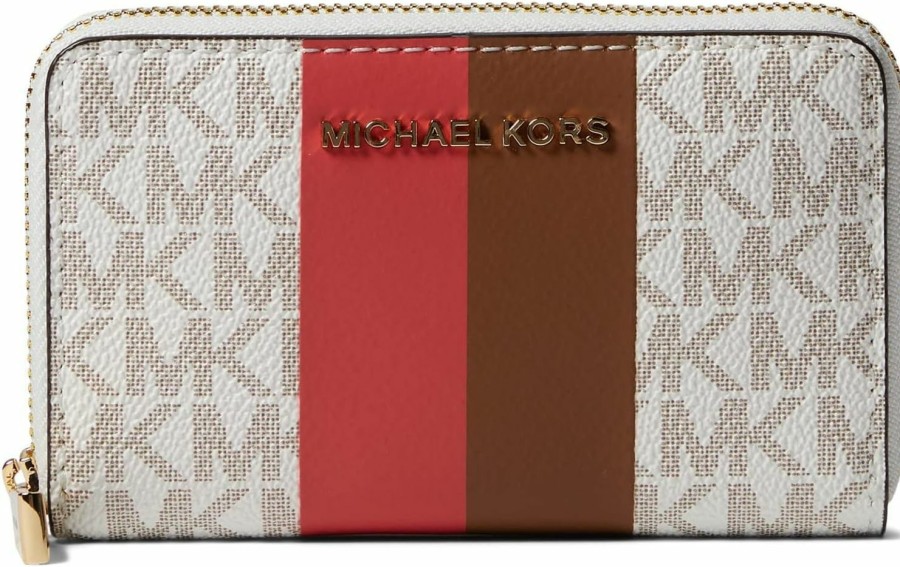 Michael Kors Michael Kors Women'S Jet Set Small Zip Around Card Case | Card & ID Cases