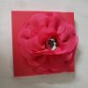 Gift Card Impressions Large Pink Flower With Crystal Center Gift Card Holder Box | Card & ID Cases