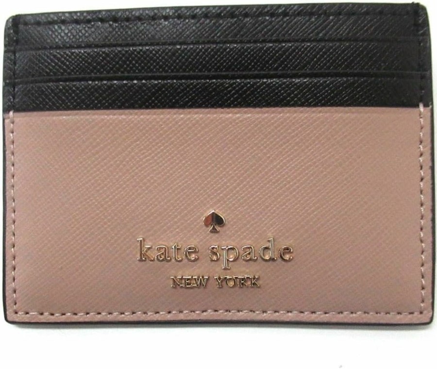 Kate Spade New York Kate Spade New York Madison Small Slim Card Holder In Toasted Hazelnut Multi | Card & ID Cases