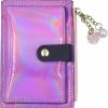 RARITYUS Rarityus Uni Slim Credit Card Holder Wallet Holographic Coin Purse With Key Ring Keychain For Girls Women Men | Card & ID Cases