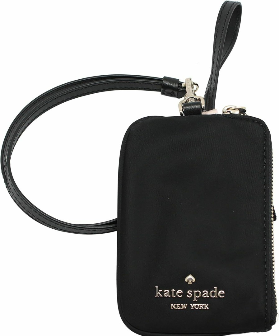 Kate Spade New York Kate Spade New York Chelsea Card Case Lanyard Black | Card & ID Cases