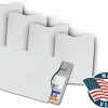 Semper Paratus Gear Semper Paratus Gear Tyvek Credit Card Sleeves Protectors 100% Made In Usa - For Travel Wallet Or Purse. Rfid Blocking 13.56 Blank White Spg-Tyvek-Rfid-Ccp Semper Paratus | Card & ID Cases