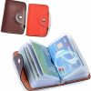 K Y KANGYUN K Y Kangyun Credit Card Holder For Women 2 Pack, Transparent Plastic Small Credit Card Holder Protector Sleeve Uni (Pink&Blue) | Card & ID Cases