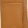 KALMORE Kalmore Genuine Leather Front Pocket Slim Wallet Credit Card Holder With Id Window | Card & ID Cases