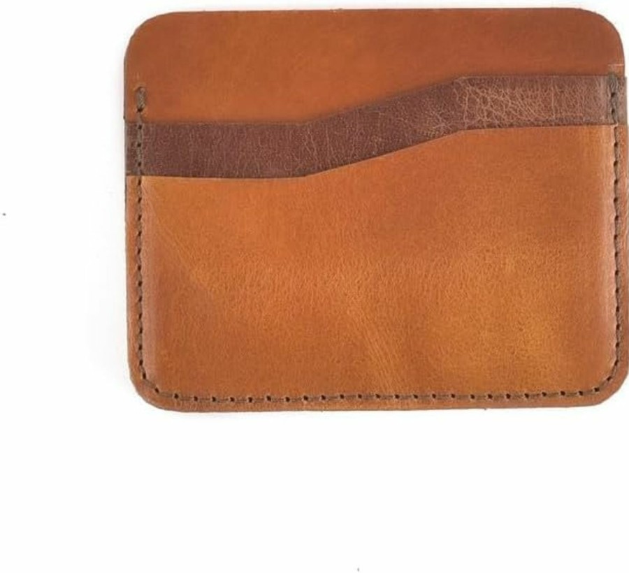 CestAntiQ Cestantiq, Leather Slim Minimalist Front Pocket Wallet, Credit Card Holder, Card Cases For Men Women | Card & ID Cases