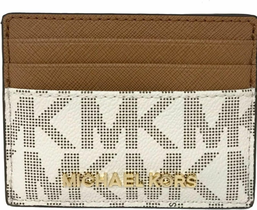 Michael Kors Michael Kors Jet Set Travel Large Card Holder - Black | Card & ID Cases