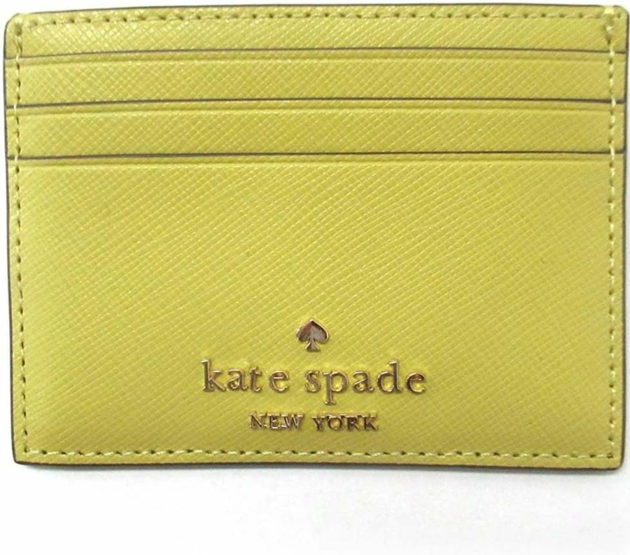 Kate Spade New York Kate Spade New York Madison Small Slim Card Holder In Lime Slice | Card & ID Cases