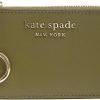 Kate Spade New York Kate Spade New York Medium L-Zip Leather Card Holder Keychain Black | Card & ID Cases