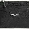 Marc Jacobs Marc Jacobs Women'S The Slim 84 Zip Card Case, Black, One Size | Card & ID Cases