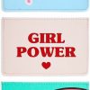 Zodaca Card Holders For Women, Girl Power (4.25 X 2.8 In, 3 Pack) | Card & ID Cases