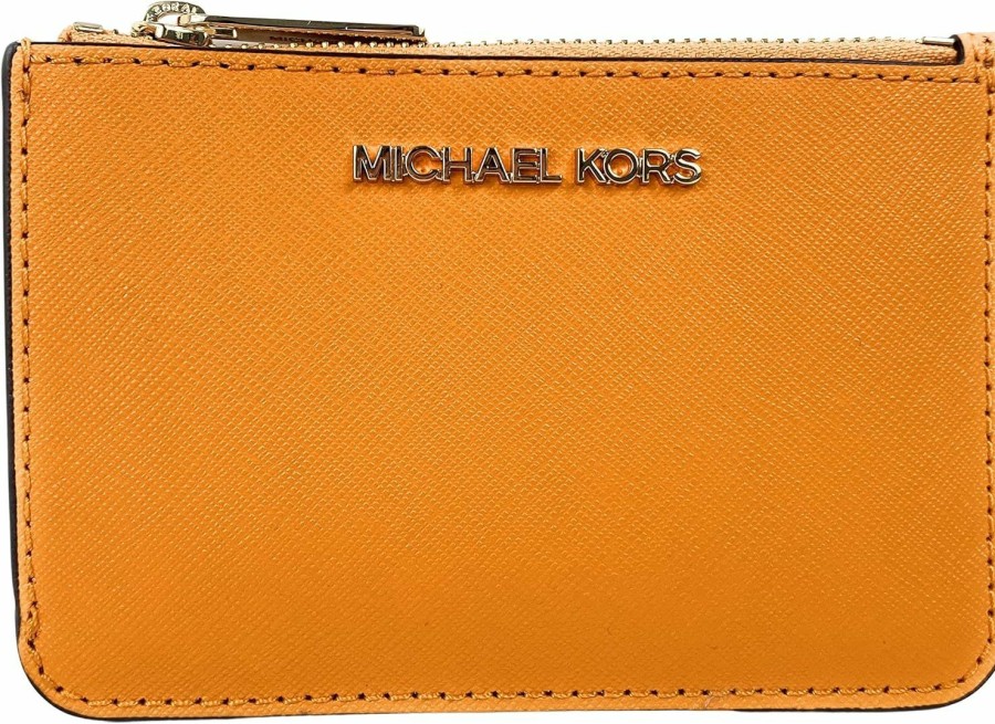 Michael Kors Michael Kors Jet Set Travel Small Coin Pouch With Id (Honeycomb) | Card & ID Cases