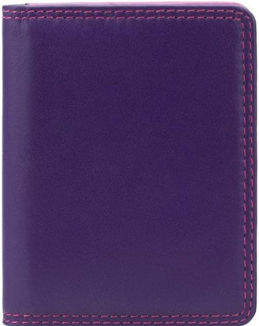 VISCONTI Visconti Rb44 Cancum Multi-Color Soft Leather Wallet Pink Multi | Card & ID Cases