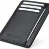 Frentree Frentree Credit Card Holder For Men & Women With 7 Card Slots, Rfid Blocking, Leather - Front Pocket Slim Wallet | Card & ID Cases