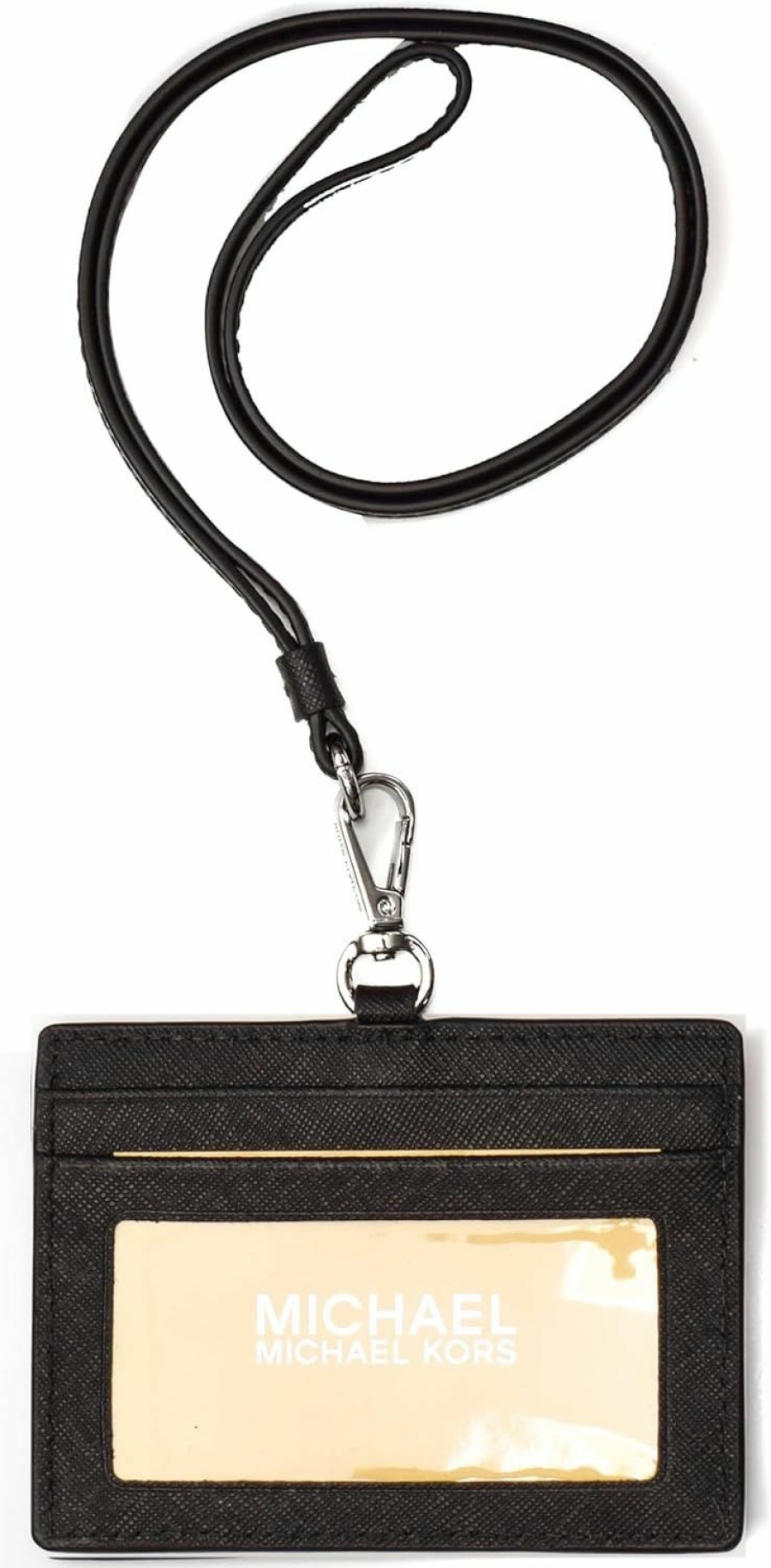 Michael Kors Jet Set Travel Saffiano Leather Card Case Lanyard | Card & ID Cases