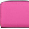 Julia Buxton USA Buxton Women'S Solid Color Multi Card Case Wizard Wallet, Fuchsia, One Size | Card & ID Cases