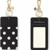 kate spade new york Kate Spade New York Women'S Id Clip, Black Dot, Size | Card & ID Cases