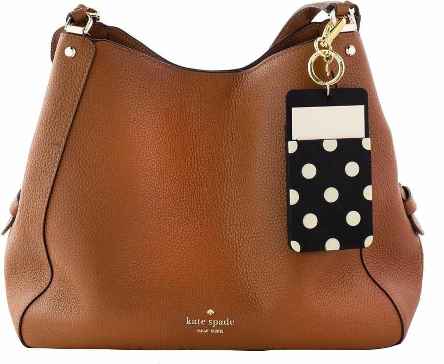 kate spade new york Kate Spade New York Women'S Id Clip, Black Dot, Size | Card & ID Cases