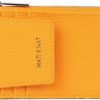 Matt & Nat Matt & Nat Vegan Handbags, Gratz Cardholder, Arancia (Yellow) - Designer Purses & Bags, Men & Women, Cruelty-Free, Recycled | Card & ID Cases