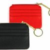 GAJOFO Gajofo Credit Card Holder 2 Pcs Slim Wallet And Credit Card Wallet,Small Pocket Wallet,Key Zipper Coin Purse,2023 New Business Card Holder For Men And Women(Red + Black) | Card & ID Cases