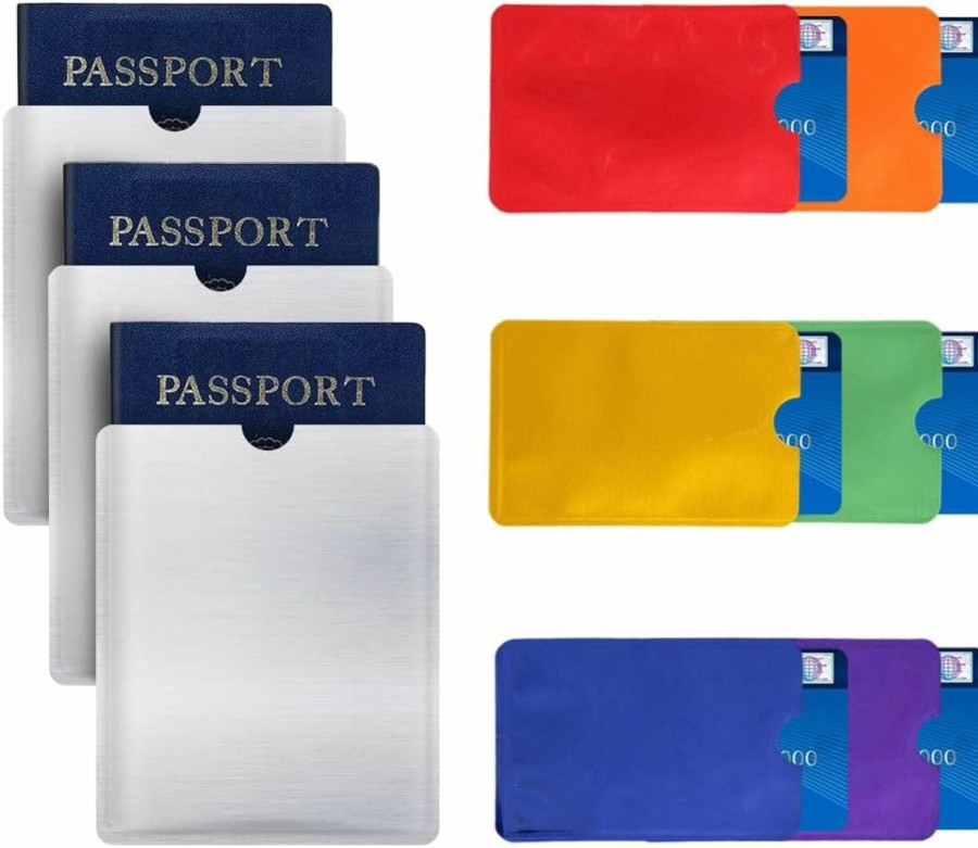 Kwetss Kwetss Rfid Blocking Sleeve Anti Theft 12 Credit Card Holder Wallet Pocket - To Protect Your Valuable Information From Theft(Coloured) | Card & ID Cases