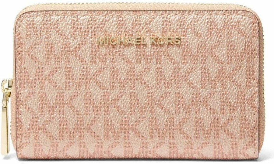 Michael Kors Michael Kors Jet Set Small Zip Around Card Case | Card & ID Cases