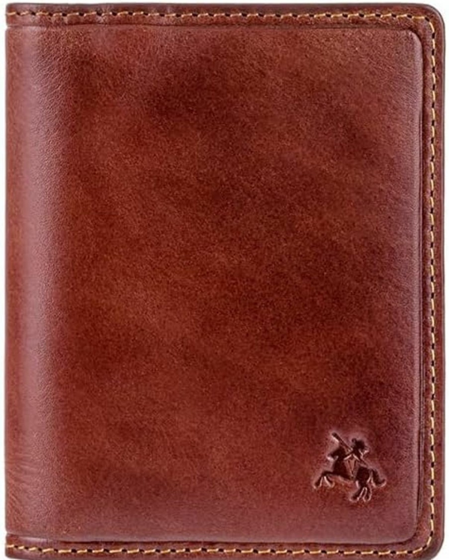 VISCONTI Visconti Tuscany 40 Secure Rfid Blocking Genuine Leather Wallet (Tan) | Card & ID Cases