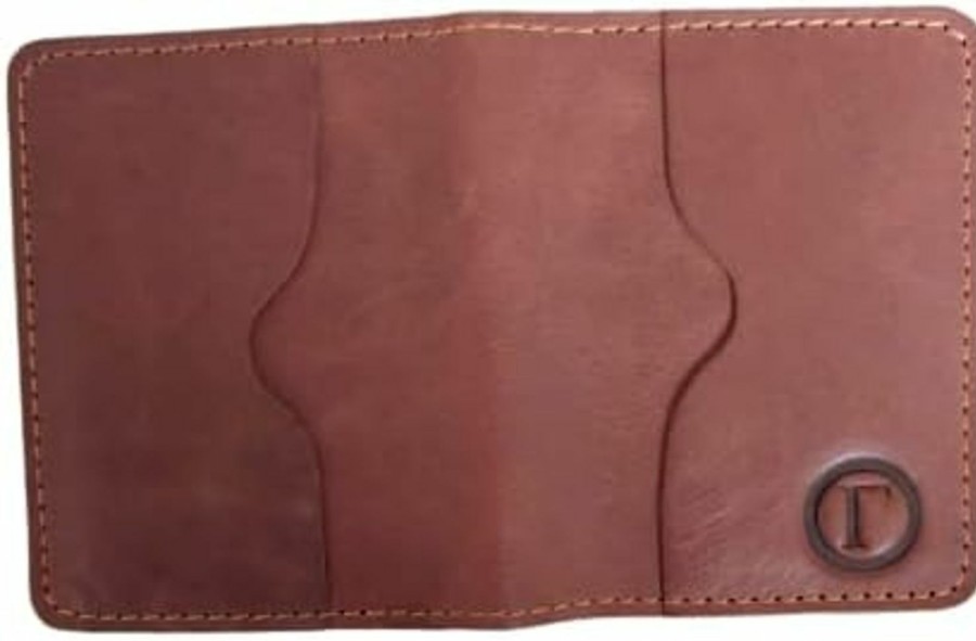 Generic Tammy Premium Leather Credit Card Holder (Tan Caramel) | Card & ID Cases