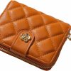 Cotinara Cotinara Fashion Women'S Wallet Card Bag Credit Card Holder Bi-Fold Pu Leather Large Capacity Multi-Card Slot With Zipper Coin Purse(Brown) | Card & ID Cases