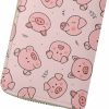 STUOARTE Stuoarte Cute Pig Print Credit Card Holder With Zipper, Casual Lightweight Business Card Case For Women Girl, Durable Around Zipper Card Holder Wallet Mini Coin Purse | Card & ID Cases