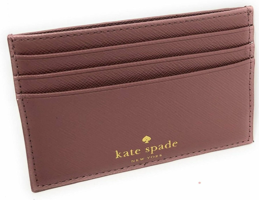 Kate Spade New York Kate Spade New York Greta Court Card Case Dusty Peony One Size | Card & ID Cases