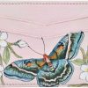 Anuschka Anuschka Women'S Hand-Painted Genuine Leather Credit Card Case - Crimson Garden | Card & ID Cases