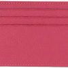 Tapp Collections Rfid Protect Slim Minimalist Pocket Leather Wallet Card Holder - Pink | Card & ID Cases